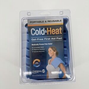 Thermalon Cold & Heat Gel-Free First Aid Pad Large 8.5x12 Reusable w/ Strap
